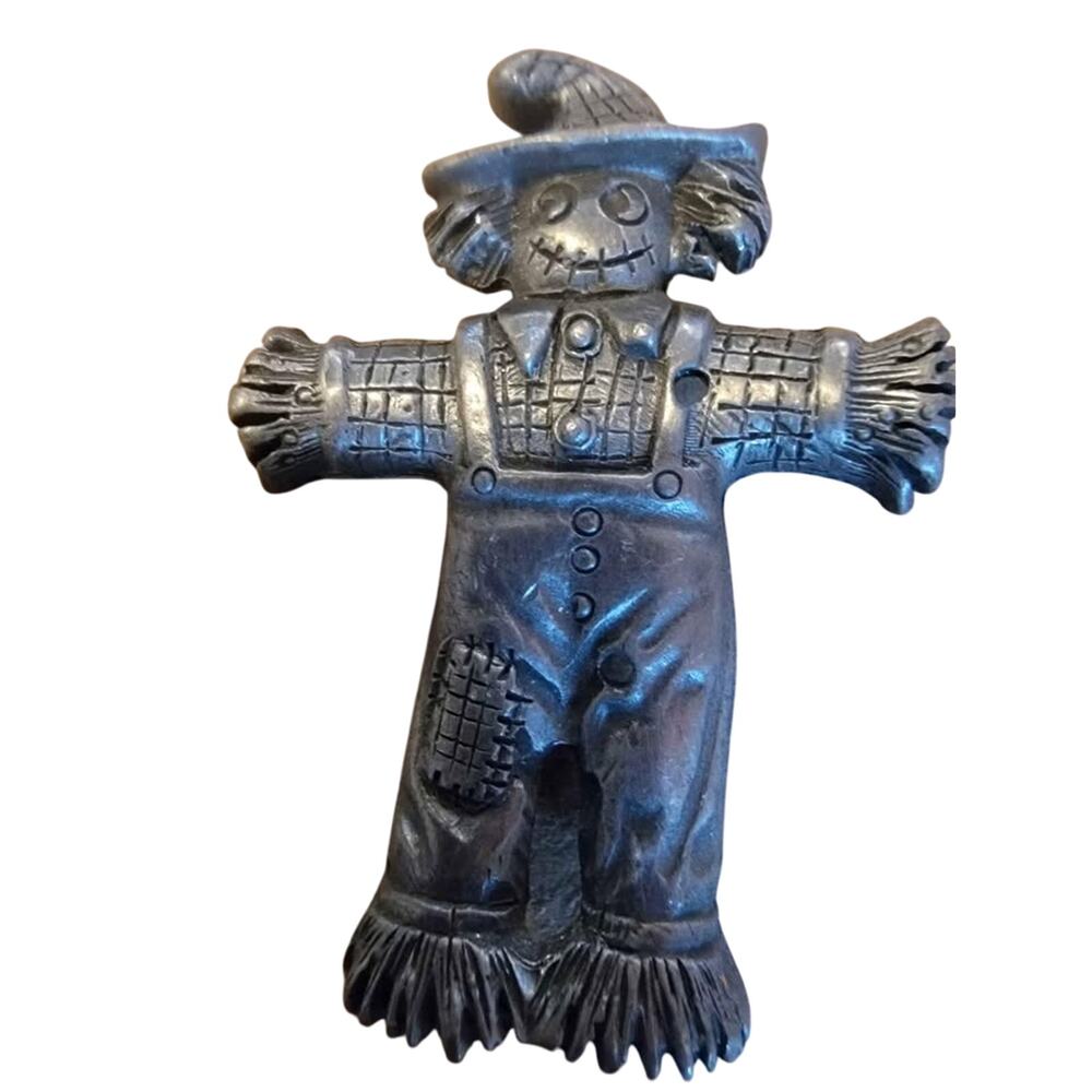 Vintage scarecrow brooch
